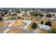 Aerial view of single Gathering home in residential neighborhood at 10476 Se 178Th St, Summerfield, FL 34491