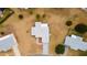 Bird's eye view of a single Gathering home and its lot at 10476 Se 178Th St, Summerfield, FL 34491