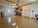 Bright and spacious garage with overhead storage at 1515 Gadsden Pl, The Villages, FL 32162
