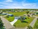 Aerial view of a single-Gathering home with mature landscaping at 17664 Se 105Th Terrace, Summerfield, FL 34491