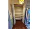 Walk-in pantry offers generous shelving for storage at 29 Lonesome Pine Trl, Yalaha, FL 34797