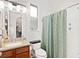 Clean bathroom with a shower/tub combo at 6342 Sanders Grove Cir, Okahumpka, FL 34762