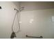 Accessible shower with grab bar and handheld shower head at 9059 Se 177Th Grassmere St, The Villages, FL 32162