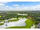 Aerial view of golf course community at 1286 Prince Ct, Lake Mary, FL 32746