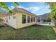 House exterior view with pool and screened enclosure at 1286 Prince Ct, Lake Mary, FL 32746