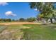 Community baseball field with seating area at 1286 Prince Ct, Lake Mary, FL 32746