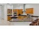 Modern kitchen featuring stainless steel appliances and an island at 1286 Prince Ct, Lake Mary, FL 32746