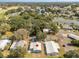 Aerial view of home in a quiet community setting at 1404 Torrey Pines Dr, The Villages, FL 32159
