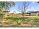 Large backyard with wooden fence and mature trees at 1412 N Garfield Ave, Deland, FL 32724