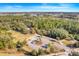 Aerial view of a park entrance with a circular drive at 16792 Meadows St, Clermont, FL 34714