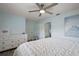 Bright bedroom with king bed and white dresser at 17733 Se 107Th Ct, Summerfield, FL 34491