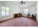 Bright bedroom with a ceiling fan and lots of natural light at 4622 Destrehan, Leesburg, FL 34748