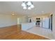 Modern kitchen with white cabinets and stainless steel appliances at 4668 Tower Pine Rd # Ge, Orlando, FL 32839