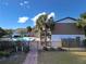 Community pool with lake view at 4668 Tower Pine Rd # Ge, Orlando, FL 32839