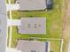 Aerial view showcasing home's backyard and neighborhood context at 4861 Panga Ave, Mount Dora, FL 32757