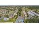 Aerial view of a residential community with lush greenery at 9401 Se 132Nd Loop, Summerfield, FL 34491