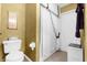 Simple bathroom with toilet and shower stall at 2043 Sawgrass Dr, Apopka, FL 32712