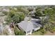 Aerial view of house, highlighting its location and yard at 2289 Twickingham Ct, Clermont, FL 34711