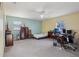 Large bedroom with ample space, featuring two-tone walls and natural light at 2385 Sw 159Th Ln, Ocala, FL 34473