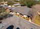 Aerial view of the community center building and surrounding area at 26709 Augusta Springs Cir, Leesburg, FL 34748