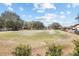 View of golf course with manicured green and mature trees under a sunny sky at 26709 Augusta Springs Cir, Leesburg, FL 34748