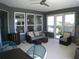 Comfortable Florida room seating with many windows for ample light at 314 Salt Marsh Ln, Groveland, FL 34736