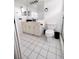 Clean bathroom with white vanity and tiled flooring at 33025 Jodee Ct, Leesburg, FL 34788