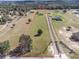 Aerial view of property showing home and large lot at 37146 Calhoun Rd, Eustis, FL 32736