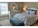 Bright bedroom featuring a comfortable bed and stylish dresser at 5078 Lawler Loop, The Villages, FL 32163