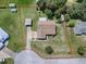 Property features a house, detached shed, and spacious yard at 51 Cr 532B, Bushnell, FL 33513