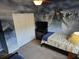 Themed bedroom with twin bed, pirate mural, and flat-screen TV at 8955 Coco Palm Rd, Kissimmee, FL 34747