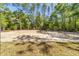 Spacious backyard, surrounded by beautiful trees, offering privacy and natural scenery at 15323 Sw 25Th Pl, Ocala, FL 34482