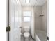 Simple bathroom with a toilet and bathtub at 3463 Creek Run Ln, Eustis, FL 32736