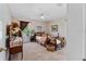 Cozy bedroom with double bed and window at 3463 Creek Run Ln, Eustis, FL 32736