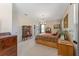Large bedroom with king-size bed and abundant natural light at 3463 Creek Run Ln, Eustis, FL 32736
