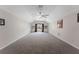 Bonus room with window and wall shelving at 3463 Creek Run Ln, Eustis, FL 32736