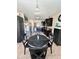 Kitchen with breakfast nook and dark wood cabinets at 4813 Waters Gate Dr, Tavares, FL 32778