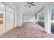 Screened porch with paver floor and access to backyard at 5312 Meadow Hill Loop, Lady Lake, FL 32159