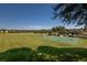 Basketball court, surrounded by green space and trees on a sunny day at 5812 Ansley Way, Mount Dora, FL 32757