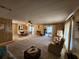 Open living room, dining, and kitchen floorplan at 128 Lake Hazel Dr, Winter Haven, FL 33884