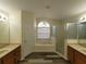 Primary bathroom with soaking tub, double sinks, shower at 16154 Magnolia Hill St, Clermont, FL 34714