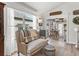 Charming sunroom with French doors leading to the outdoors at 2987 Schoenacher St, The Villages, FL 32163