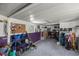 Workshop with storage shelving and various tools at 705 Devon Dr, The Villages, FL 32159