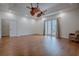 Spacious bedroom with hardwood floors and French doors at 858 Pinckney Ln, The Villages, FL 32162