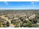 Wide aerial shot of a quiet residential neighborhood with mature trees and well-spaced homes under a clear sky at 9184 Se 135Th St, Summerfield, FL 34491