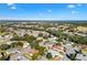 Wide aerial shot of a neighborhood showcasing the property's location and community features at 9184 Se 135Th St, Summerfield, FL 34491