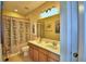 Double vanity bathroom with shower/tub combo at 113 Pecorri Ct, Auburndale, FL 33823