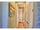 Small half bathroom with tile floor, toilet and sink at 113 Pecorri Ct, Auburndale, FL 33823