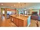 Spacious kitchen with granite countertops and ample cabinet space at 113 Pecorri Ct, Auburndale, FL 33823
