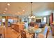 Open concept kitchen with island and breakfast bar at 113 Pecorri Ct, Auburndale, FL 33823